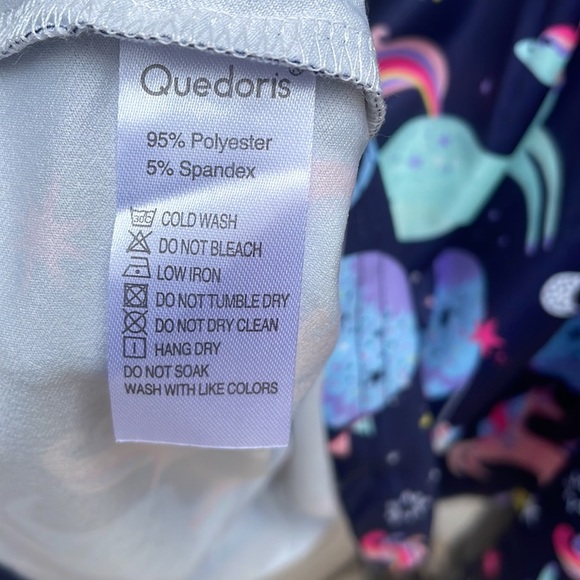 NWT- 🦄 Girls Unicorn Printed Dress Size 2XL - Picture 10 of 15